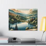 Tranquil Vista" - Detailed Landscape Art