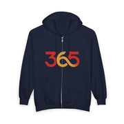 FBA Economy: 365 Strong Zip-Up Hoodie — Circulate the Power, Build the Legacy