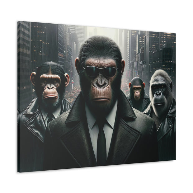 Urban Jungle: The Apex Boardroom Canvas Gallery Wraps