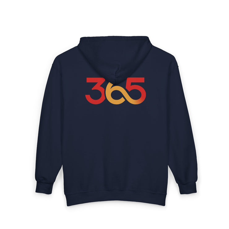 FBA Economy: 365 Strong Zip-Up Hoodie — Circulate the Power, Build the Legacy