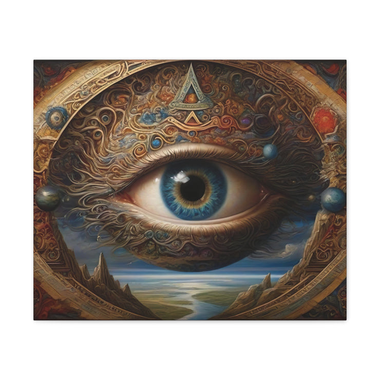 Omniscient Orb: The Cosmic Eye Tapestry