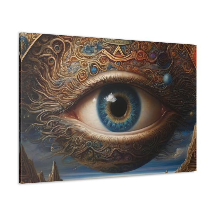 Omniscient Orb: The Cosmic Eye Tapestry