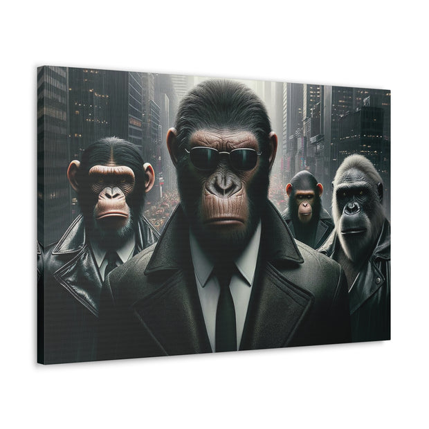 Urban Jungle: The Apex Boardroom Canvas Gallery Wraps