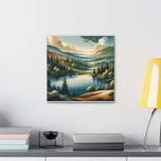 Tranquil Vista" - Detailed Landscape Art