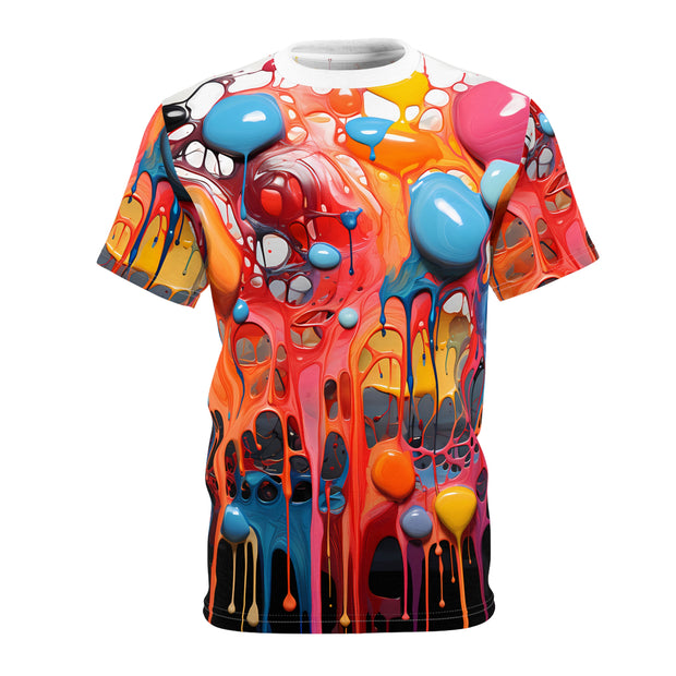 Joyful Chaos Unisex Cut & Sew Tee (AOP)