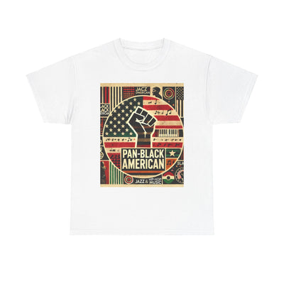 Pan-Black American Unity T-Shirt – Celebrate Heritage & Resilience