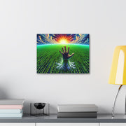 Binary Horizon Canvas Gallery Wraps