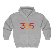 FBA Economy: 365 Strong Zip-Up Hoodie — Circulate the Power, Build the Legacy