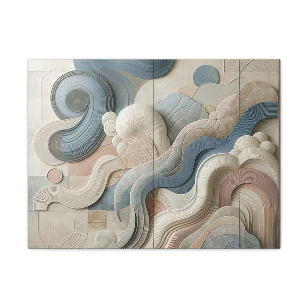 Ethereal Serenity" - Muted Abstract Art