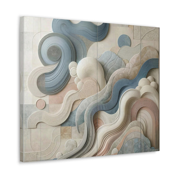 Ethereal Serenity" - Muted Abstract Art