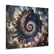 Hypnotic Whirlpool, Fragmented Portraits Canvas Gallery Wraps