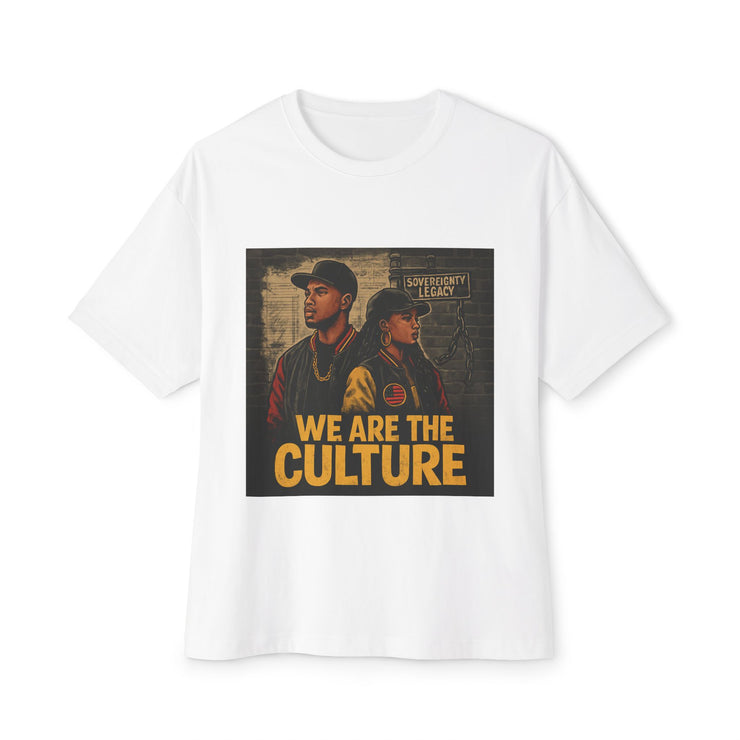 We Are The Culture – Statement Tee by Mucho Art