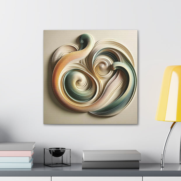 Harmonic Curves" - Soft Abstract Shapes