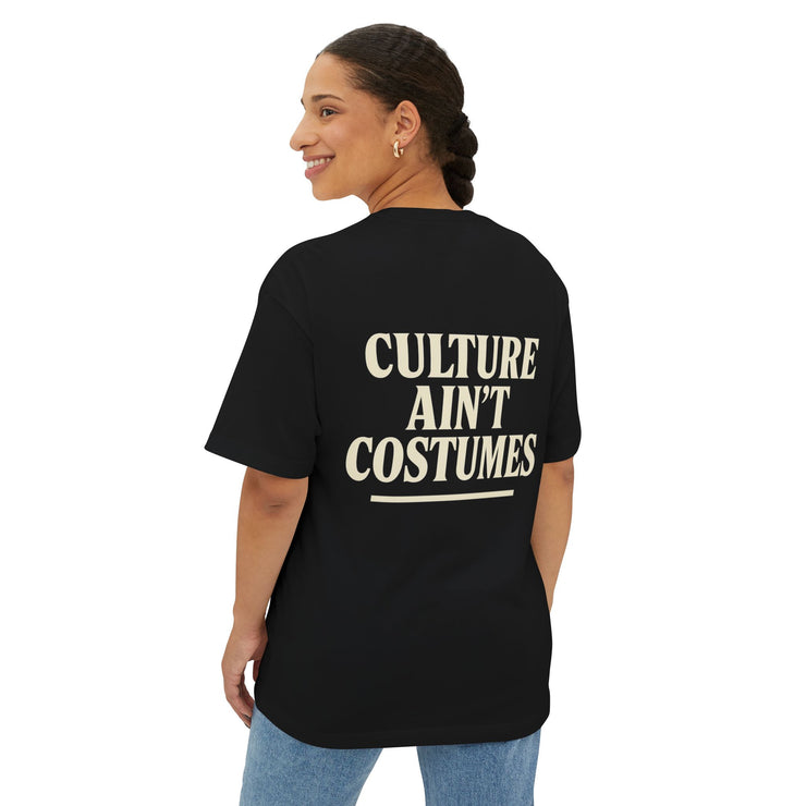 Culture Ain’t Costumes” – Unapologetic FBA Statement Tee