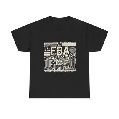 "Foundational Black Americans Heritage Tee – Bold Statement Design