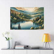 Tranquil Vista" - Detailed Landscape Art