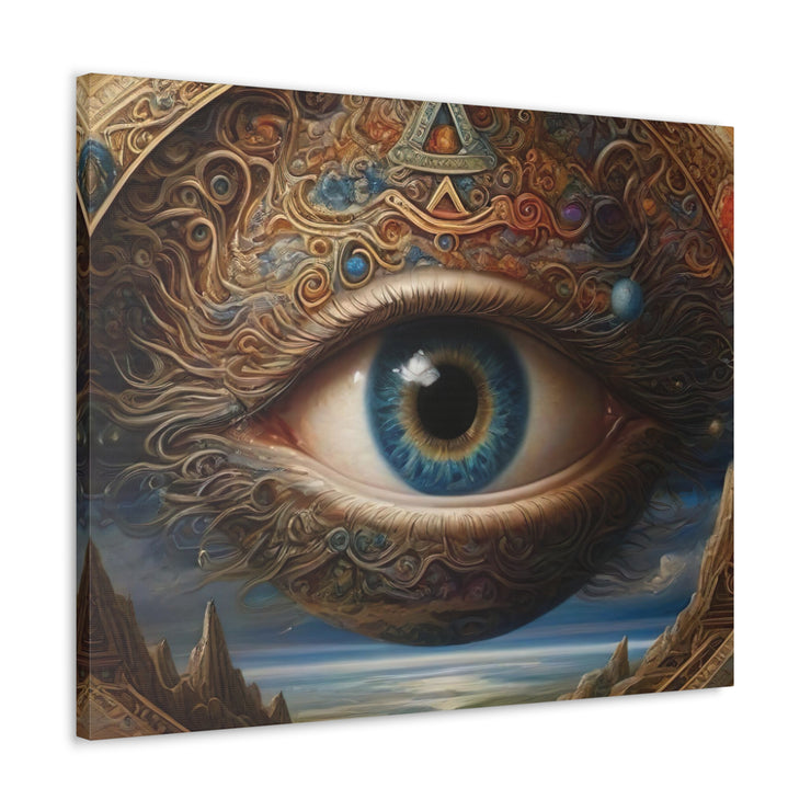 Omniscient Orb: The Cosmic Eye Tapestry