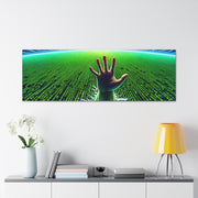 Binary Horizon Canvas Gallery Wraps