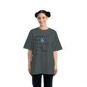 Bold Confidence Tee – Handicap Sign Urban Statement Shirt