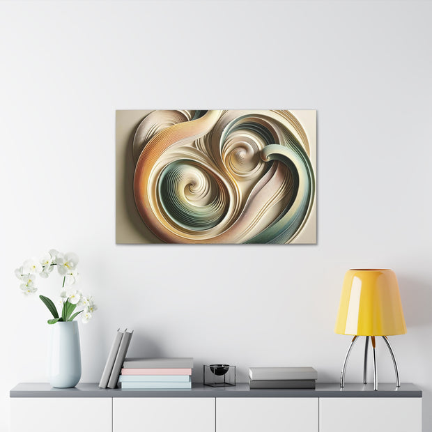 Harmonic Curves" - Soft Abstract Shapes