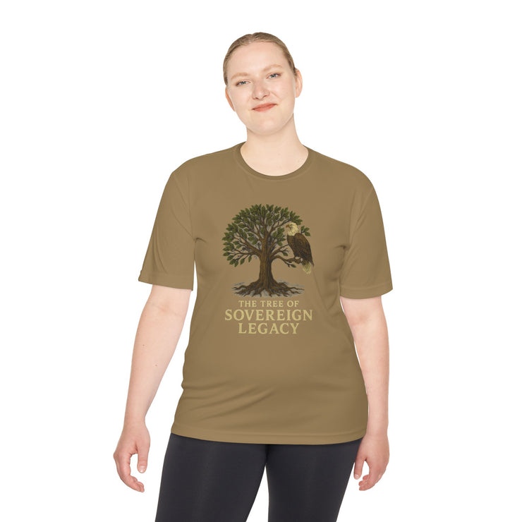 Tree of Sovereign Legacy” Performance T-Shirt