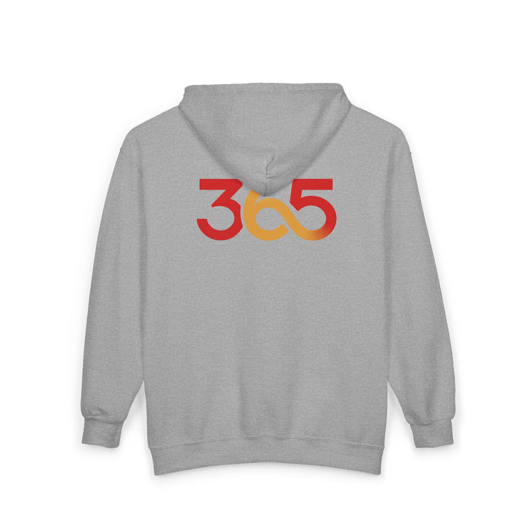 FBA Economy: 365 Strong Zip-Up Hoodie — Circulate the Power, Build the Legacy