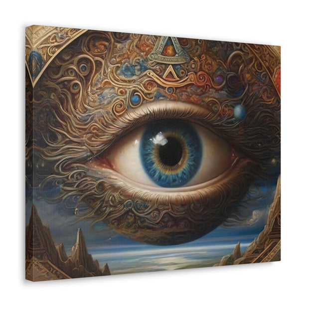 Omniscient Orb: The Cosmic Eye Tapestry