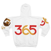 FBA Economy: 365 Strong Zip-Up (AOP) Hoodie | Circulate. Empower. Build