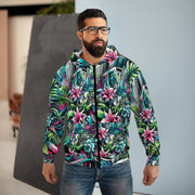 Urban Jungle Flora Zip Hoodie (AOP)