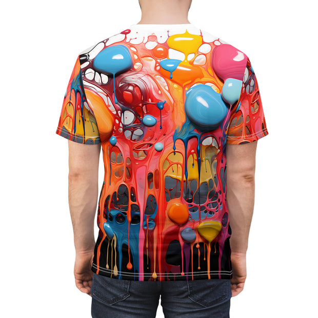 Joyful Chaos Unisex Cut & Sew Tee (AOP)