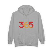 FBA Economy: 365 Strong Zip-Up Hoodie — Circulate the Power, Build the Legacy