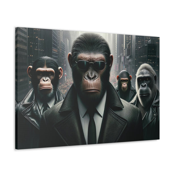 Urban Jungle: The Apex Boardroom Canvas Gallery Wraps