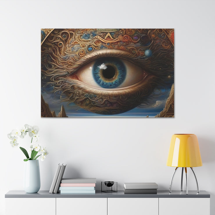 Omniscient Orb: The Cosmic Eye Tapestry