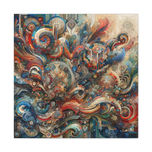 Vivid Complexity - Bold Maximalist Art