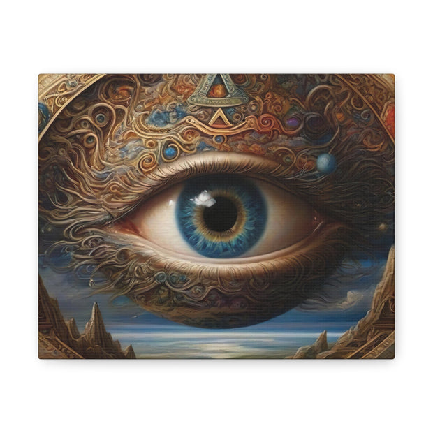 Omniscient Orb: The Cosmic Eye Tapestry