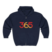 FBA Economy: 365 Strong Zip-Up Hoodie — Circulate the Power, Build the Legacy