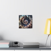 Hypnotic Whirlpool, Fragmented Portraits Canvas Gallery Wraps