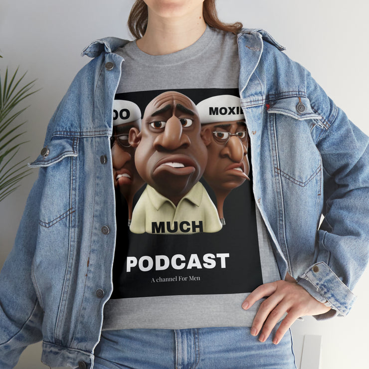 Too Much Moxie Podcast Alternate Unisex Heavy Cotton Tee