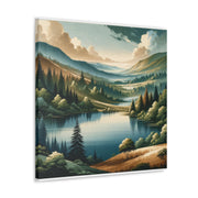 Tranquil Vista" - Detailed Landscape Art