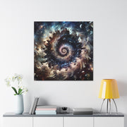 Hypnotic Whirlpool, Fragmented Portraits Canvas Gallery Wraps