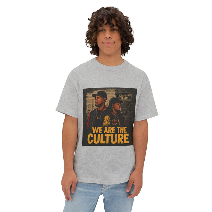 We Are The Culture – Statement Tee by Mucho Art
