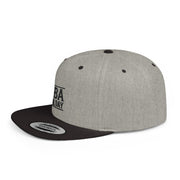 FBA All Day Flat Bill Snapback Hat – Premium Embroidered Design