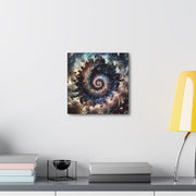 Hypnotic Whirlpool, Fragmented Portraits Canvas Gallery Wraps