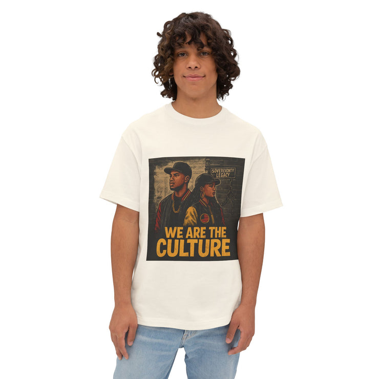 We Are The Culture – Statement Tee by Mucho Art