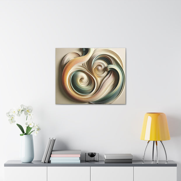 Harmonic Curves" - Soft Abstract Shapes