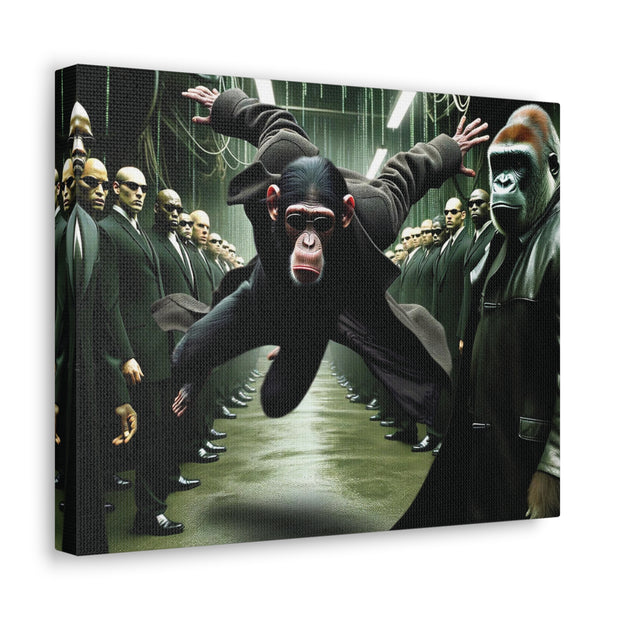 Primal Code: Rebellion in the Ranks Canvas Gallery Wraps