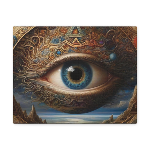 Omniscient Orb: The Cosmic Eye Tapestry