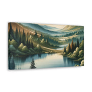 Tranquil Vista" - Detailed Landscape Art