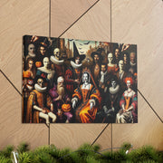 Masquerade of Shadows: An All Hallows' Eve Court Canvas Gallery Wraps