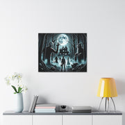 Scariest Movie Mashup Digital Art Canvas Gallery Wraps